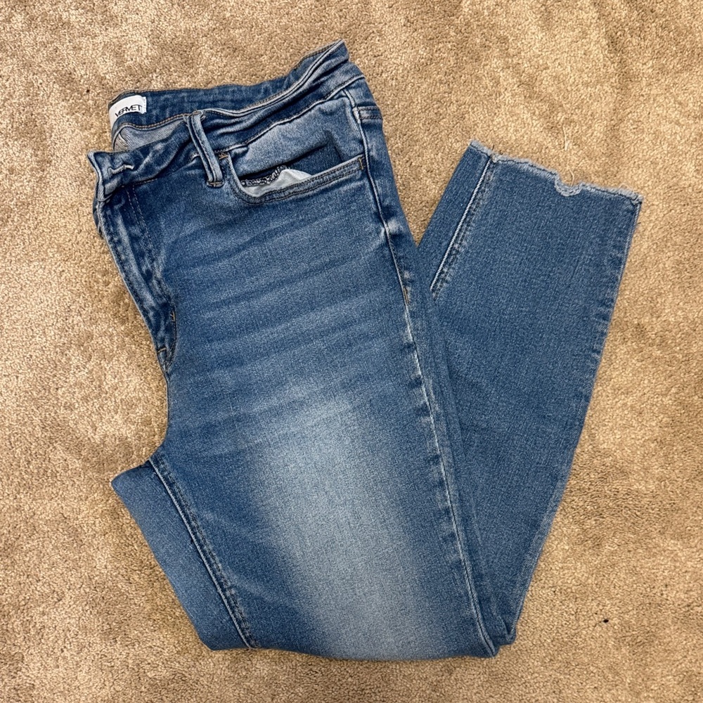 Vervet medium wash Ankle Jeans